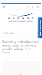 Mobile Screenshot of blendedentalgroup.com